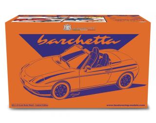 Fiat Barchetta 1995 Arancio Laudoracing 1:18 Resinemodell (Türen, Motorhaube... nicht zu öffnen!)